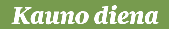 Kauno diena logo